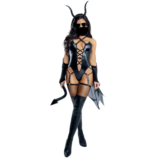 Enchanting Demon Temptress Costume for Halloween Parties and Events