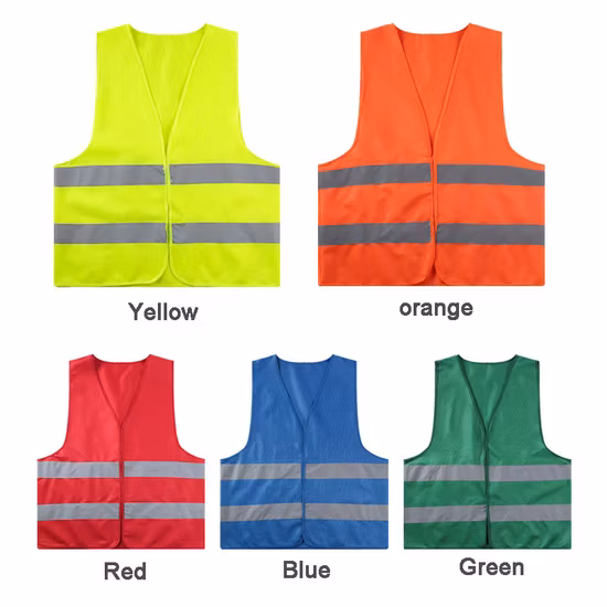 Wholesale Customized Logo Reflective LED Safety Vest Clothing