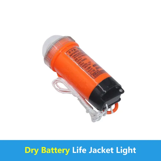 Wholesale Price Solas Orange LED Waterproof Life Jacket Lights 