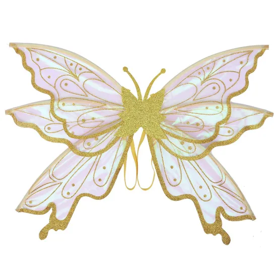 2024 Amazon Hot Sell Angel Wings Wholesale Big Size Carnival Feathers Angels Custom Dragon Glowing Light up White Girls Lace Devil Neon Butterfly Wings 