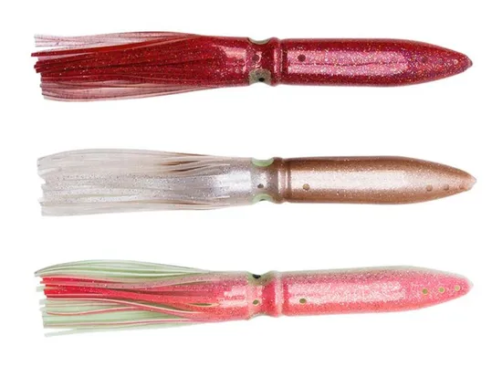 Luminous Fishing Bright Green Squid Skirt Soft Baits Fishing Lure 