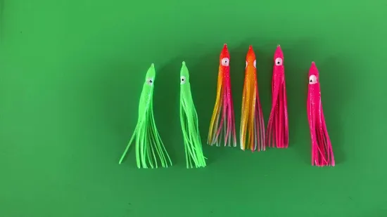 Wholesale Luminous Soft Octopus Skirt Lure 