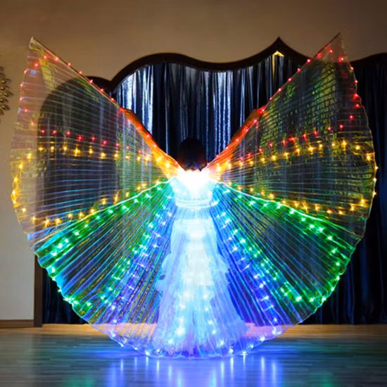 LED Light Dance Costumes Halloween Shows Luminous Prop Dancing Supplies