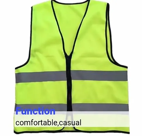 Hi Vis Bike Reflective Security Vest Reflective Mesh Construction Worker Safety Clothing 