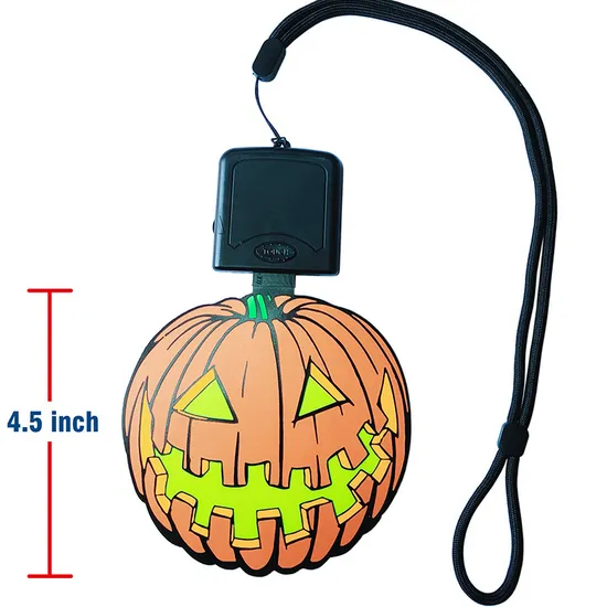 Halloween Christmas Decoration Brooch Light Toy Dance Party Props Ghost Festival Light Jack