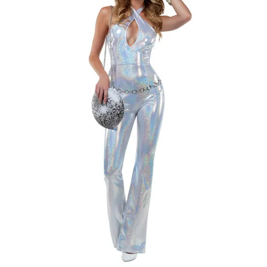 Retro Honey Bee Costume with Shimmering Disco Style 