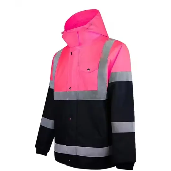 Reflector Signal Motorcycle Guard Field Waterproof with LED Fleece Vests Safety Jacket 