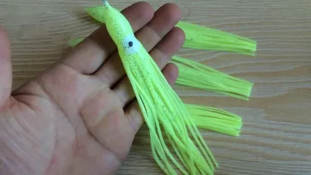 Wholesale Glow in Dark Luminous Octopus Skirt Fishing Lure 