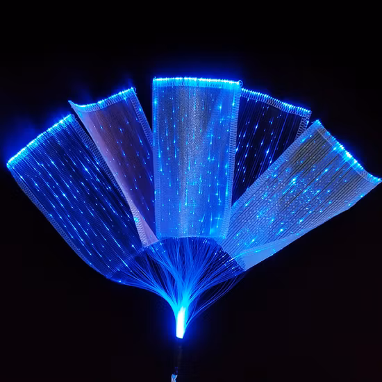 Glow in The Dark Luminous Fiber Optic Clothes